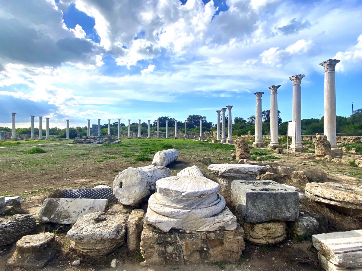  Salamis, the ancient city that carries the traces of many civilisations to the present day